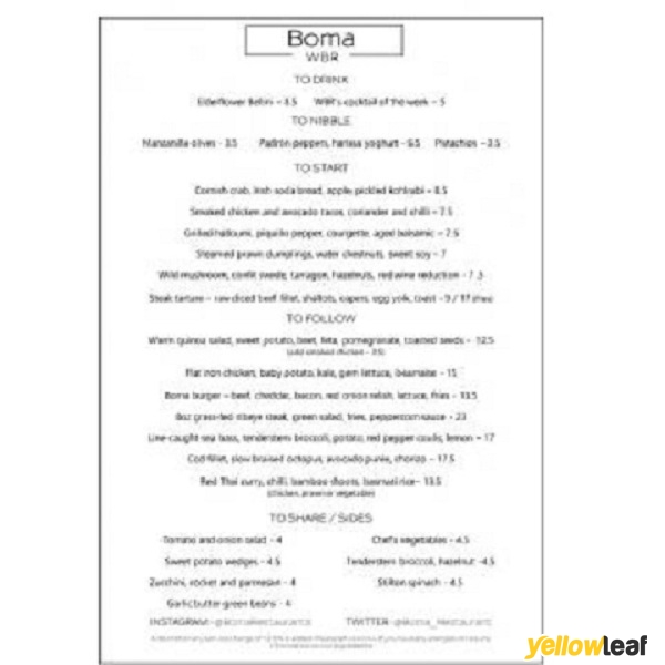 Boma Bar and Restaurant